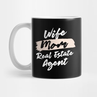 Cute Wife Mom Real Estate Agent Gift Idea Mug